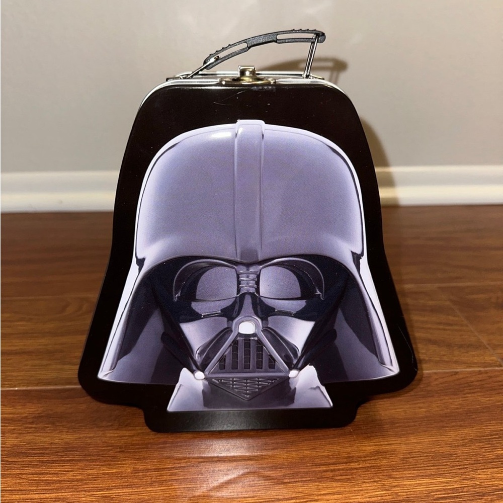 Darth Vader Shaped Tin Tote